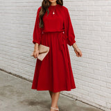 Women's Dresses Sexy Summer Women's High Waist Slim Fashion Solid Color Slim Temperament Maxi Dresses