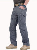 gbolsos  Men's Casual Cargo Pants With Zipper Pockets, Male Joggers For Spring And Fall Outdoor