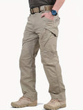 gbolsos  Men's Casual Cargo Pants With Zipper Pockets, Male Joggers For Spring And Fall Outdoor