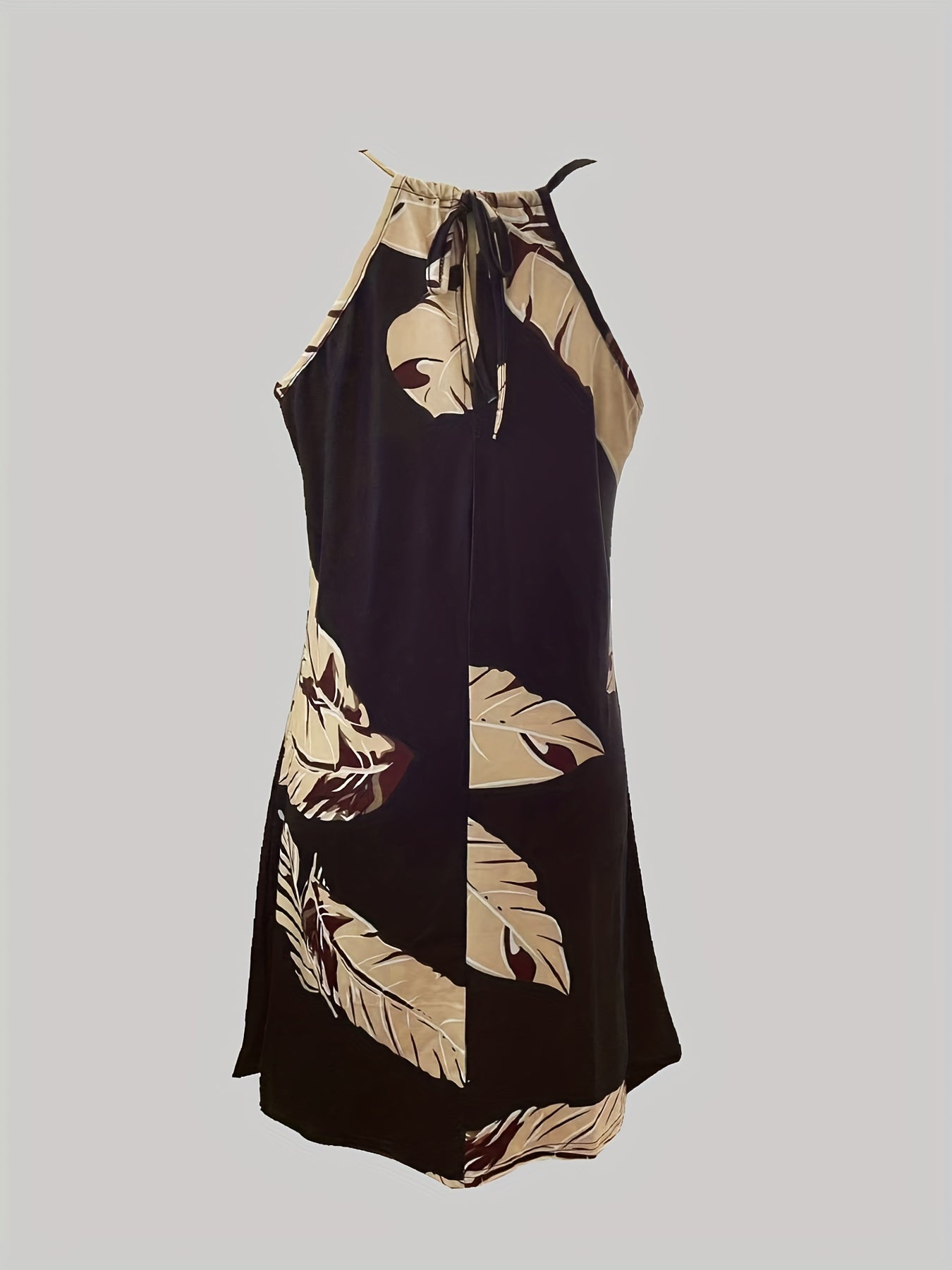 gbolsos  Criss Cross Sleeveless Tank Dress, Casual Dress For Spring & Summer, Women's Clothing
