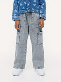 gbolsos  Kid's Wide Leg Jeans, Denim Cargo Pants, Boy's Clothes For All Seasons