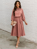 Women's Dresses Sexy Summer Women's High Waist Slim Fashion Solid Color Slim Temperament Maxi Dresses