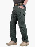 gbolsos  Men's Casual Cargo Pants With Zipper Pockets, Male Joggers For Spring And Fall Outdoor