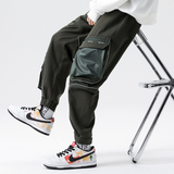 Japan Style Cotton Multi-Pocket Trousers Hip Hop High Quality Fashion Loose Men Joggers Pant Designer Trend Cargo Pants Male