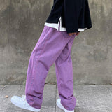 Gbolsos Men Denim Jeans Hip-pop Styling Solid Color Fit Simple Polyester Men Fashion Jeans Oversize pantalon homme ������������ ������ ������������