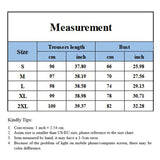 Gbolsos Women's Pants Fashion Casual Loose Slim Flared Trousers High Waist Formal Trousers For Woman Skinny Solid  Office Lady Wear