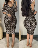 Gbolsos Autumn Sexy Elegant Off Shoulder Party Tight Dress Women Fashion V-Neck Hollow Out Diamond Long Sleeve Stacked Slim Dress Women
