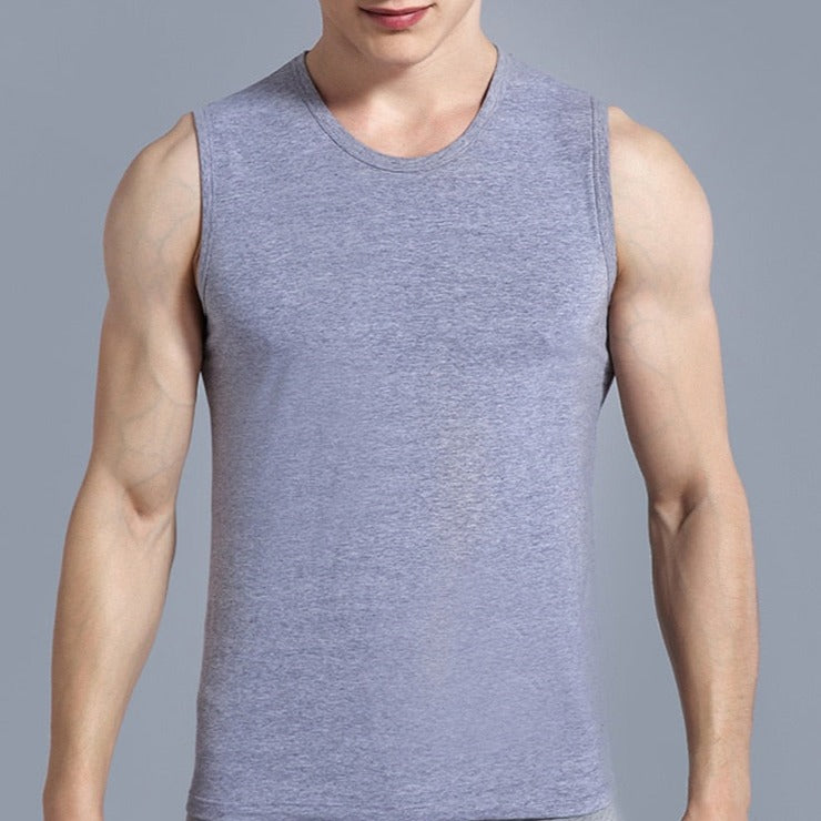 Gbolsos Mens Fitness Gyms Tank Top Men Fitness Sleeveless Shirt Male Summer Breathable Sports Vest Undershirt Running Vest