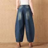 Gbolsos Casual Pants Flare Jeans Woman Women's Wide Trousers Urban Jean Baggy Clothes Spring   Womens Fashion Vintage Clothing Pant