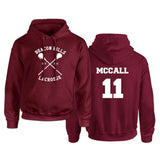 Teen Wolf Hoodie Men McCall 11 Lacrosse Stilinski 24 Lahey 14 Print Pullover Mens Hoddies Red Hood Sweatshirts Women Anime Hodie