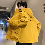 Spring Autumn Casual Jacket Men Hooded Windbreaker Coat Man Jackets Outerwear Clothing Plus Size 6XL 7XL 8XL 9XL