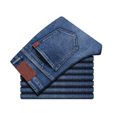 Gbolsos2022   new Brand Skinny jeans men Slim Fit Denim Joggers Stretch Male Jean Pencil Pants Blue Men's jeans fashion Casual Hombre