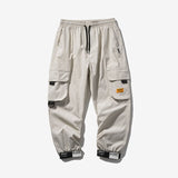 Streetwear Casual Joggers Men Side-pocket Mens Cargo Pants Fashion Slim Sweatpants Harem Pants Ankle-length Men Trousers