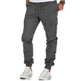 Cargo Pants Men Elastic Multiple Pocket Military Male Trousers Casual Outdoor Joggers Pant Joggers Trousers Fashion Men Pants