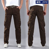 Multi-Pocket Casual Pants Men Military Tactical Joggers Cargo Pants Men's Outdoor Hiking Trekking Sweatpants Male Hip Hop Bottom