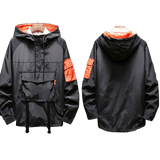 Spring and Autumn Men's Jacket Techwear Harajuku Waterproof MotorcycleTop Military Streetwear Japanese Racer Jacket Clothing