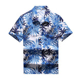 Hawaiian Shirts Surf Short Sleeve Beach Shirt Men Summer Fashion Palm Tree banana Print Tropical camisa masculina Party Holiday